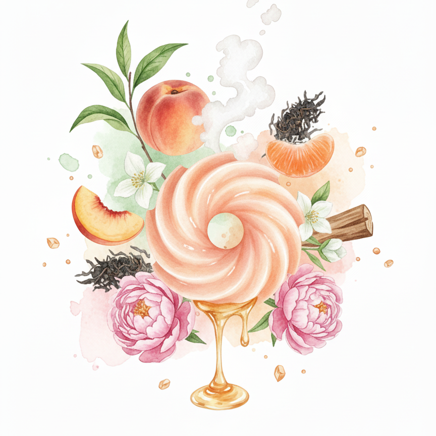 Fondant parfumé Pêche