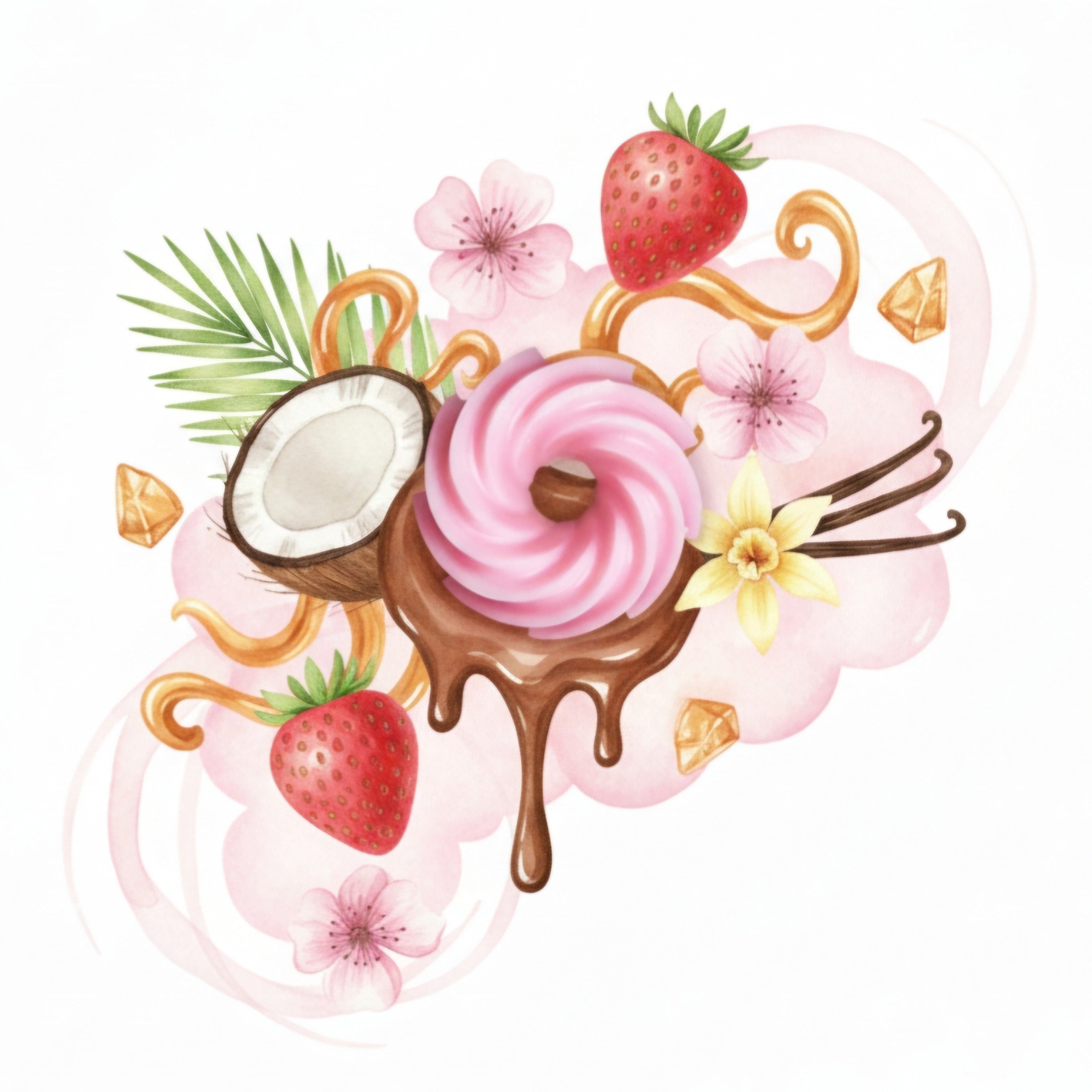 Fondant parfumé Hôtel féérique