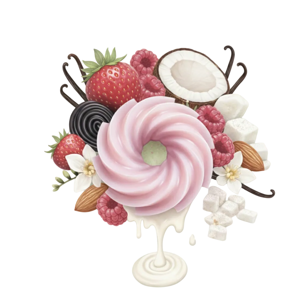 Fondant parfumé Barbe à papa