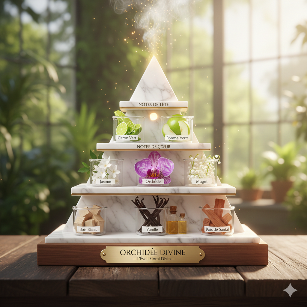 Fondant parfumé Orchidée divine