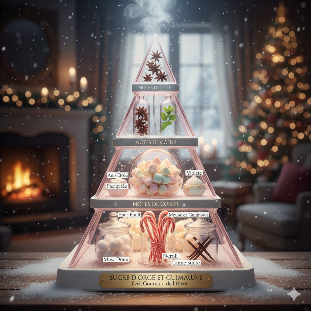 Fondant parfumé Sucre d'orge et Guimauve